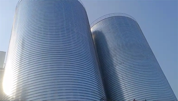 宜君2座混凝土高架卷板仓