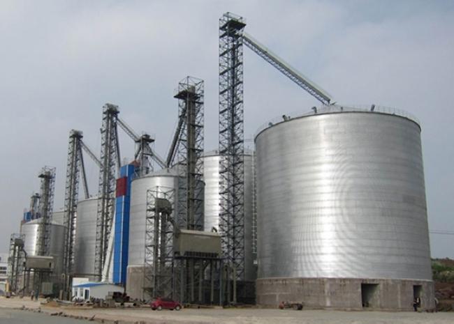 宜君大型钢板库构造参数及水泥储存质量