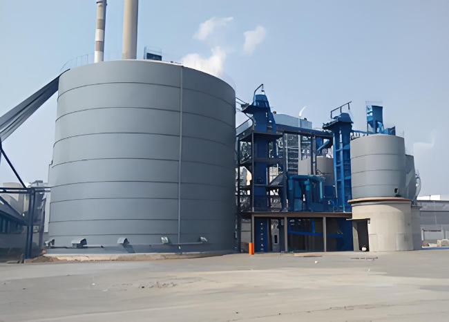 宜君1万吨钢板仓